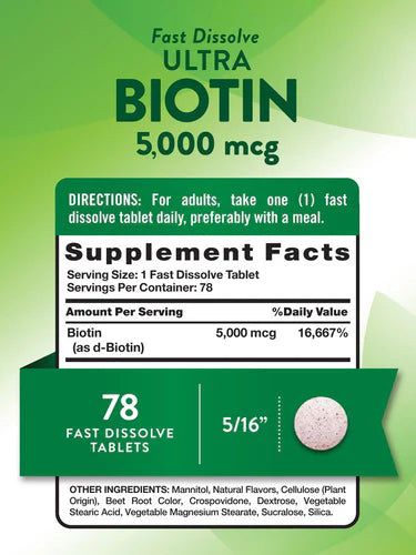 Ultra Biotin 5000 mcg