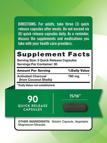 Activated Charcoal 780 MG