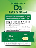 Vitamin-D3 5,000 IU