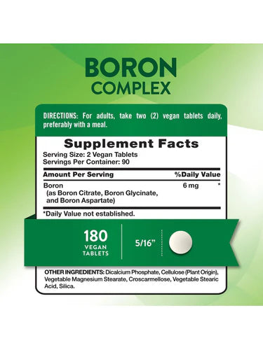 Boron Complex 6mg