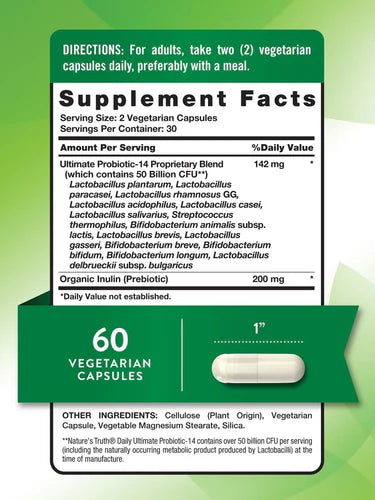 Probiotic 50 Billion CFU