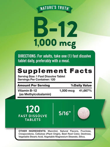 Vitamin B-12 1000 mcg
