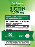 Biotin 10,000 mcg | Maximum Strength