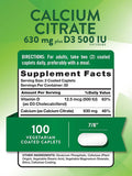 Calcium Citrate with Vitamin D3