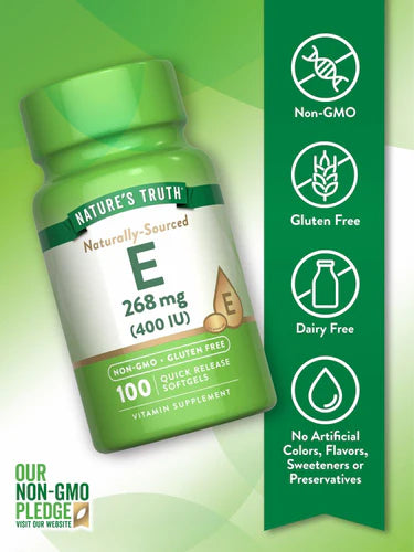 Vitamin E 268 mg (400 IU)