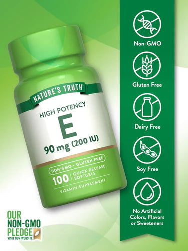 Vitamin E 90 mg (200 IU)