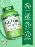 Fish Oil 2400 mg | Lemon Flavor