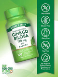 Ginkgo Biloba Extract 120 mg with Bacopa