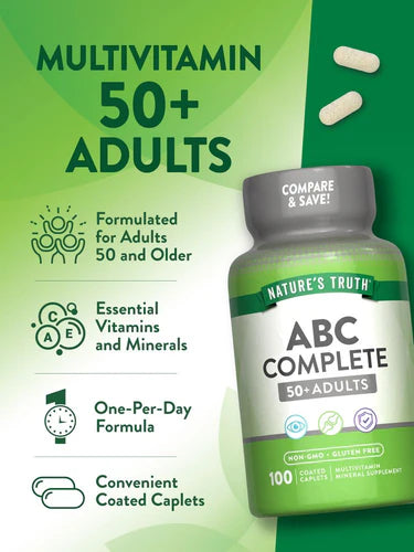ABC Complete Multivitamin 50 plus