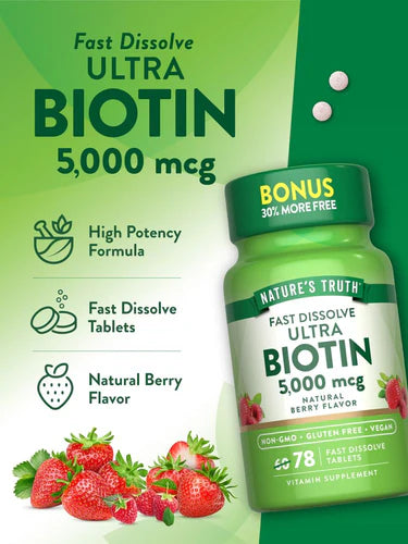 Ultra Biotin 5000 mcg