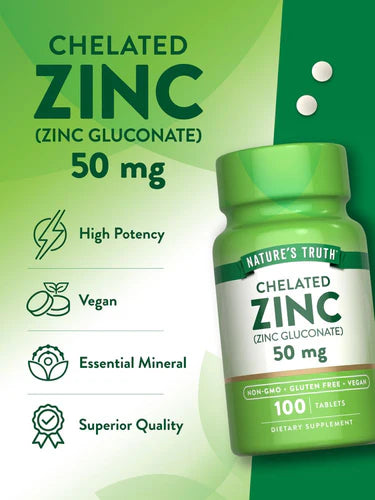 Zinc Gluconate 50 mg