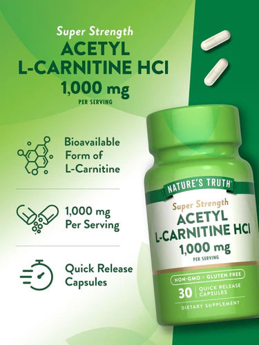 Acetyl L-Carnitine 1000mg