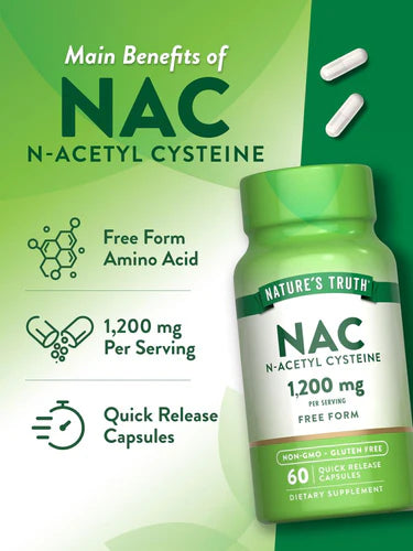 N-Acetyl Cysteine 1200 mg (NAC)