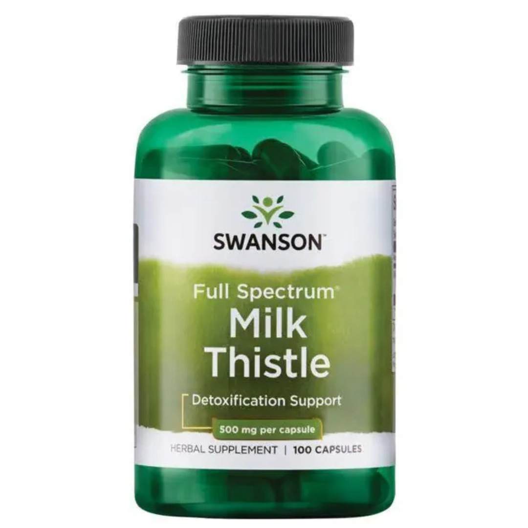 Full Spectrum Milk Thistle 500mg, Full Spectrum Milk Thistle 500mg capsules