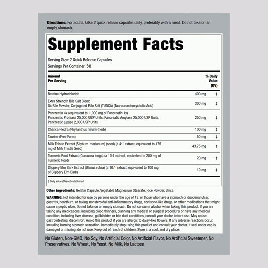 Gallbladder Formula, gallbladder formula advanced digestive enzymes